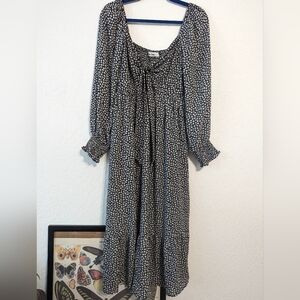 Floral midi dress